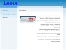 Tablet Screenshot of lema.lt